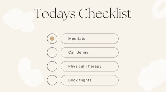 The Power of Checklists in the Journey of Recovery