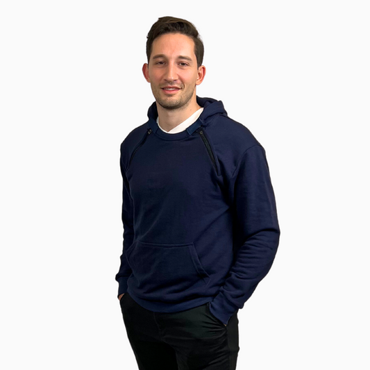 Chemotherapy Port Access Pullover Hoodie