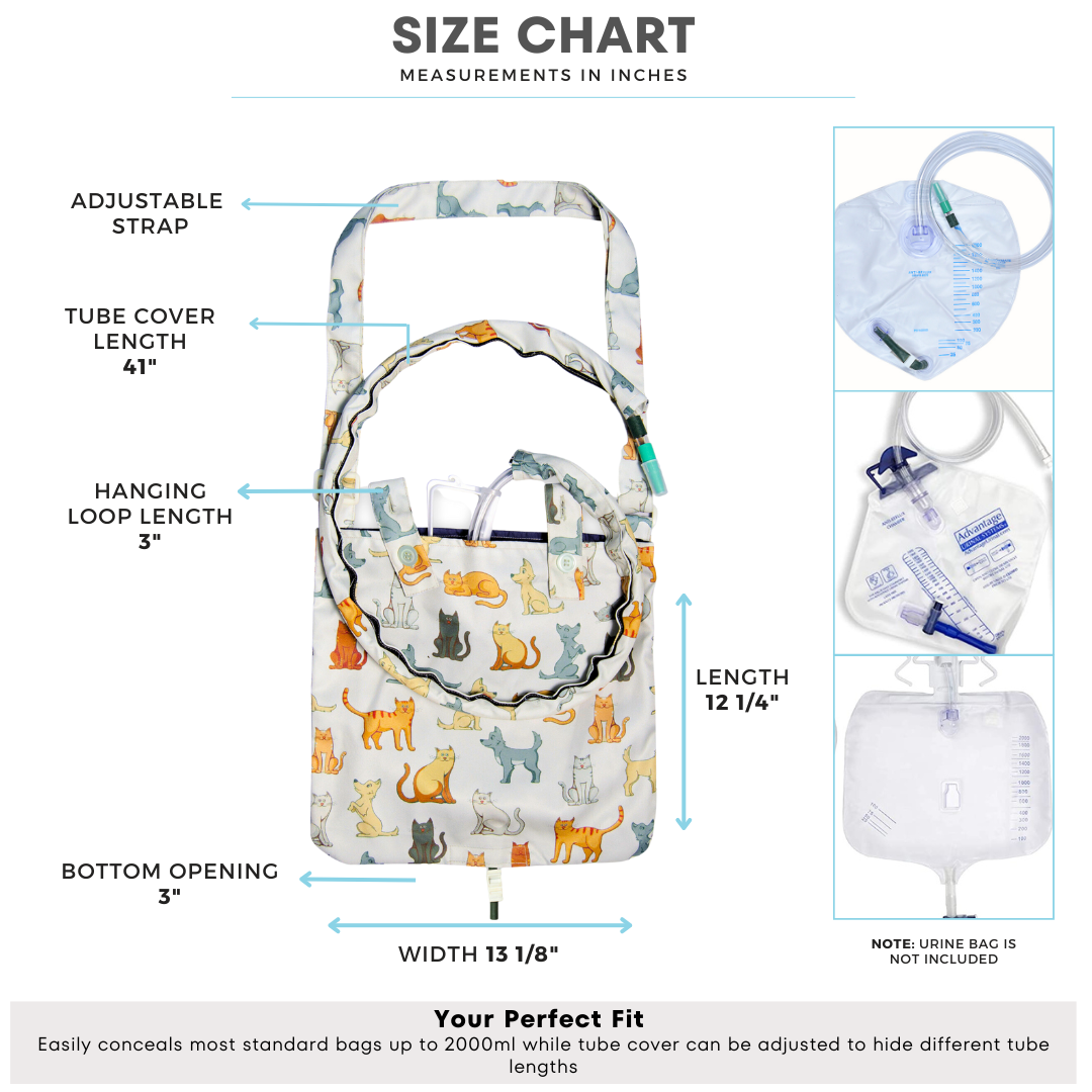 MUYU Catheter Leg Bag Holder, Catheter Urine Drainage Bags Calf Holder  Strap, Foley Leg Bag Sleeve for Incontinence Urine Bag, Washable and  Durable. (Medium) - Yahoo Shopping
